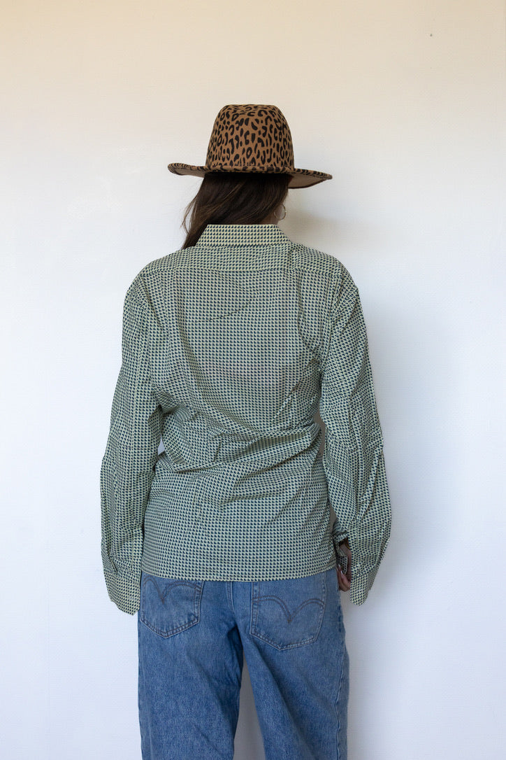 SHIRT - GREEN CHECK