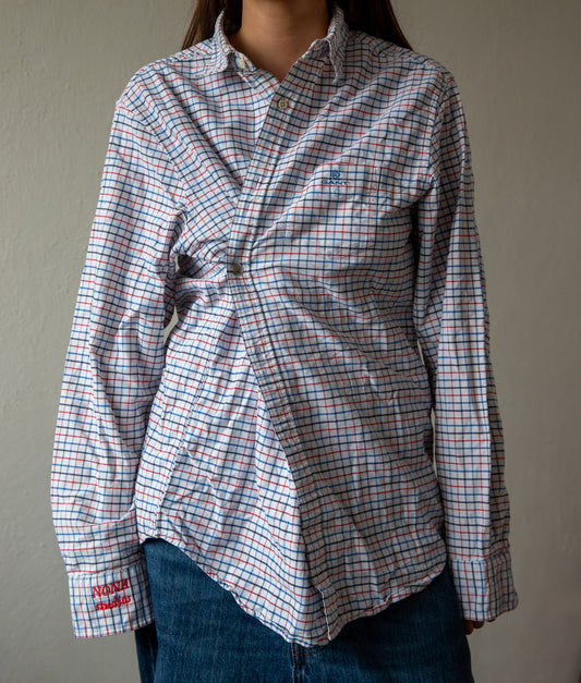 SHIRT - WHITE CHECK