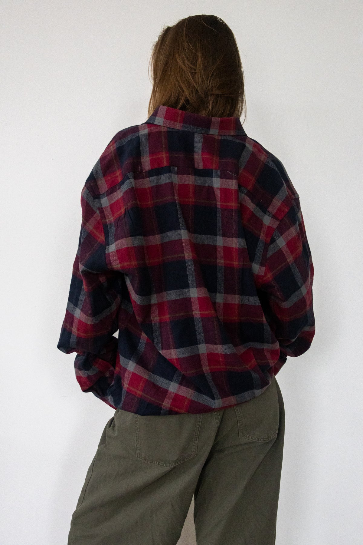 FLANNEL - red black block