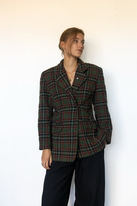 BLAZER - green check
