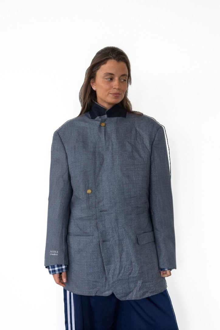 BLAZER - LIGHT BLUE CHECK