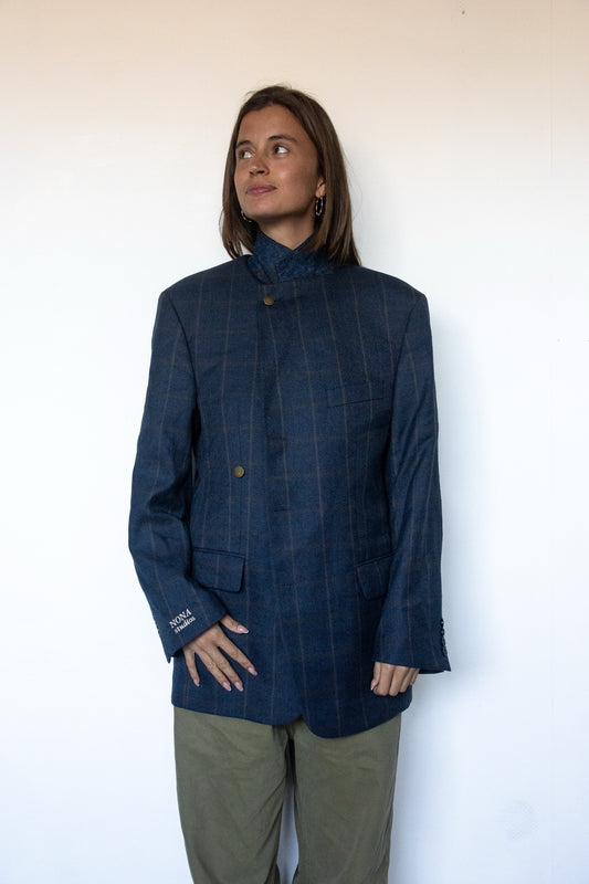 BLAZER - blue block