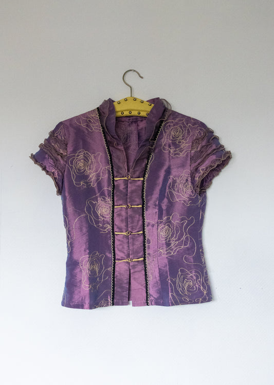 UNIQUE TOP- lilac