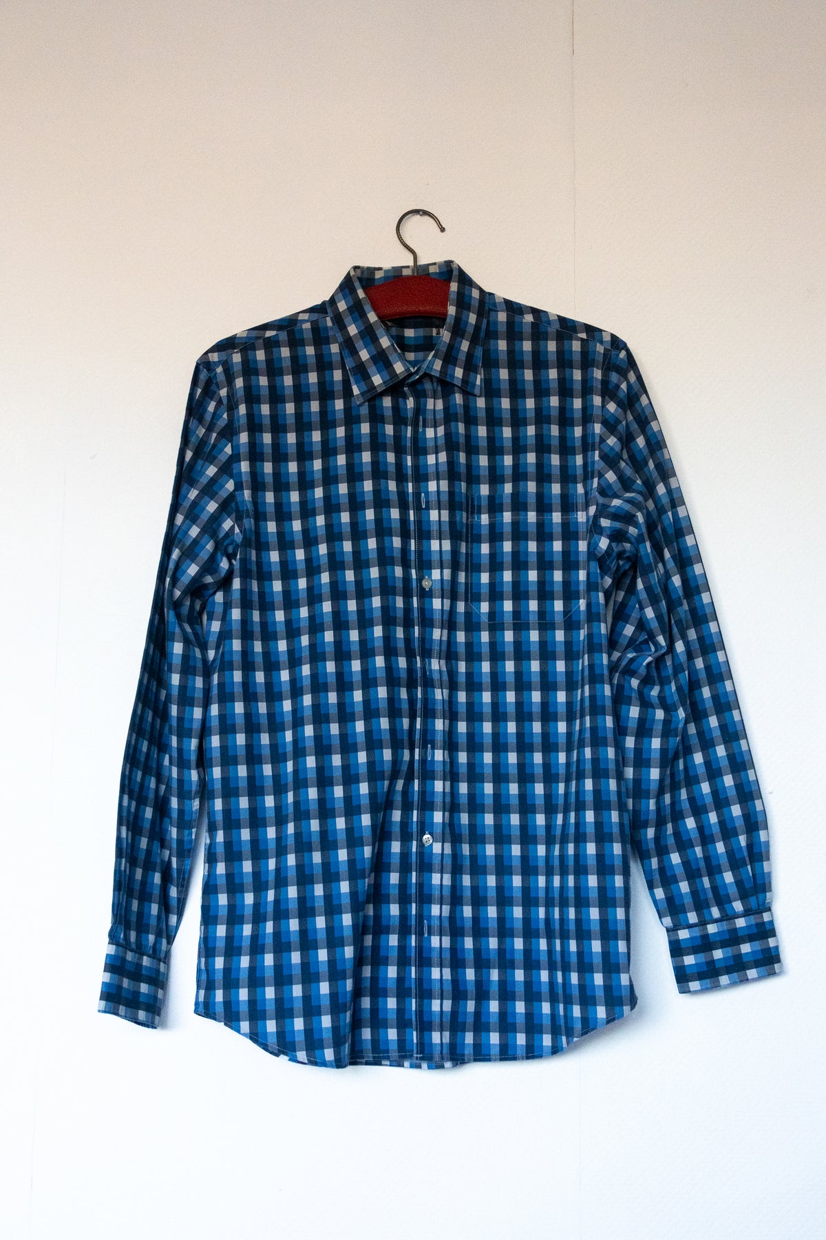 SHIRT - blue block