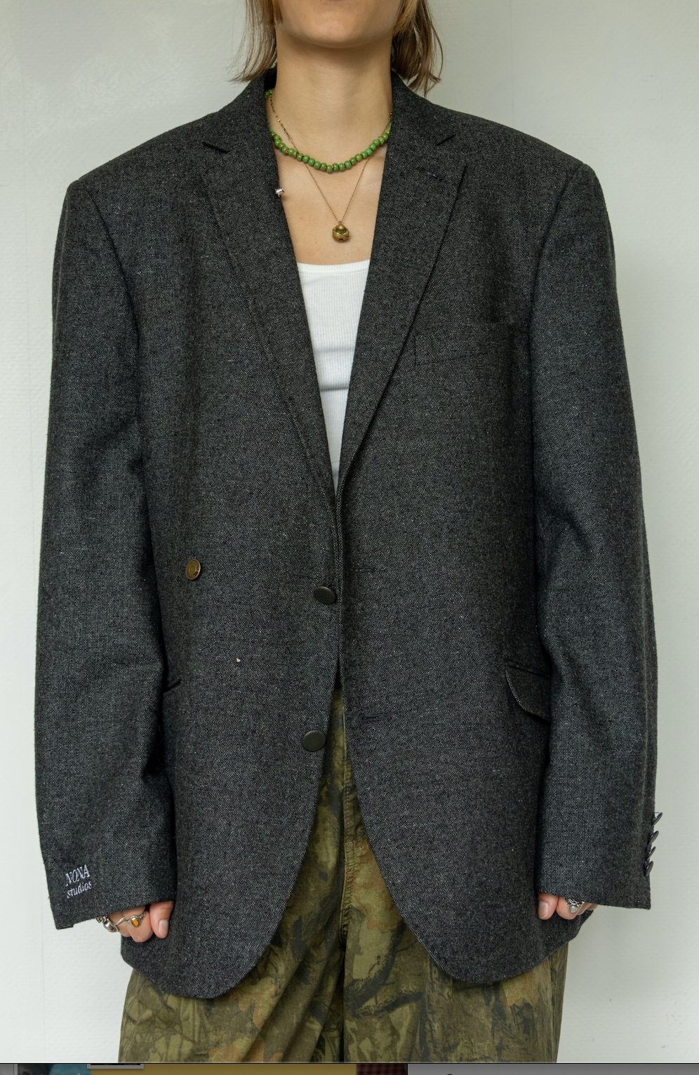 BLAZER - WOOL GREY