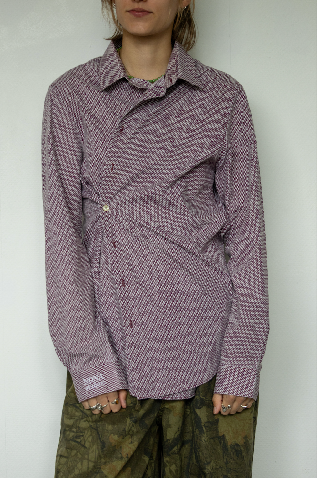 SHIRT - PURPLE DOT