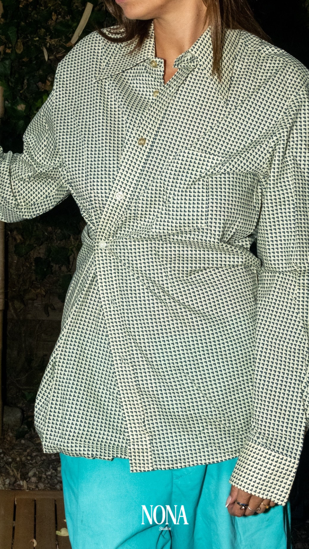 SHIRT - GREEN CHECK