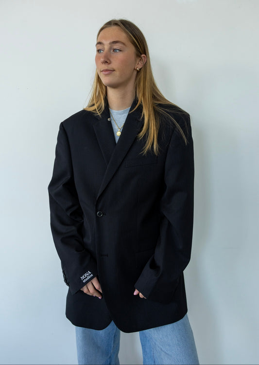 BLAZER - BLACK STRIPE