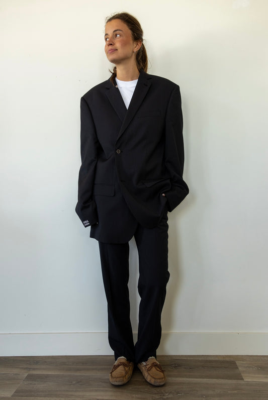 BLAZER - BLACK STRIPE