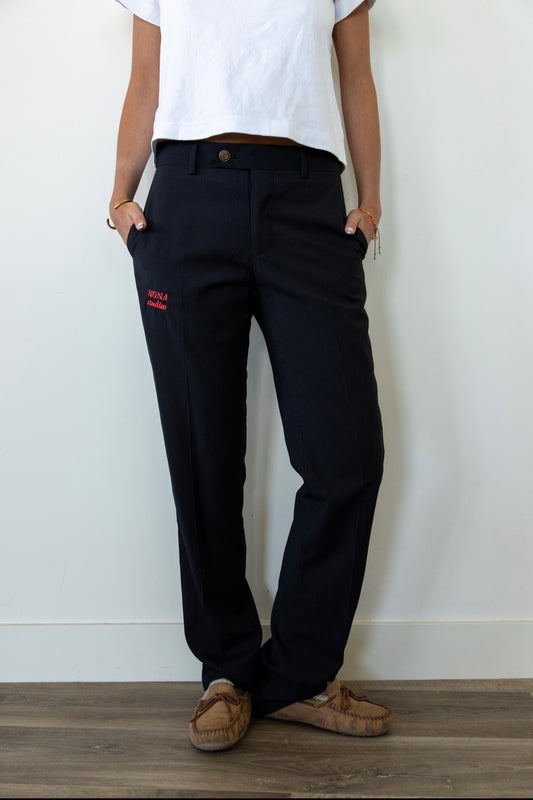 PANTS - BLACK STRIPE