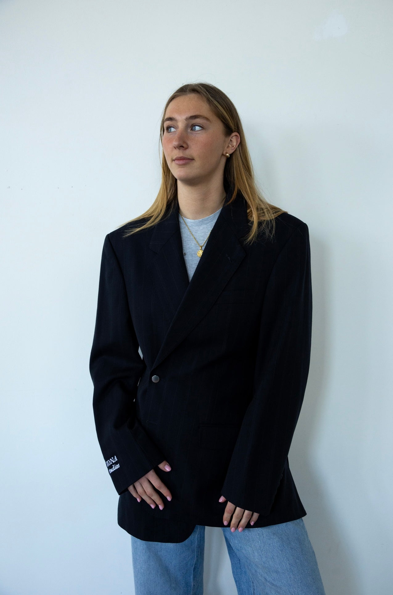 BLAZER - BLUE STRIPE