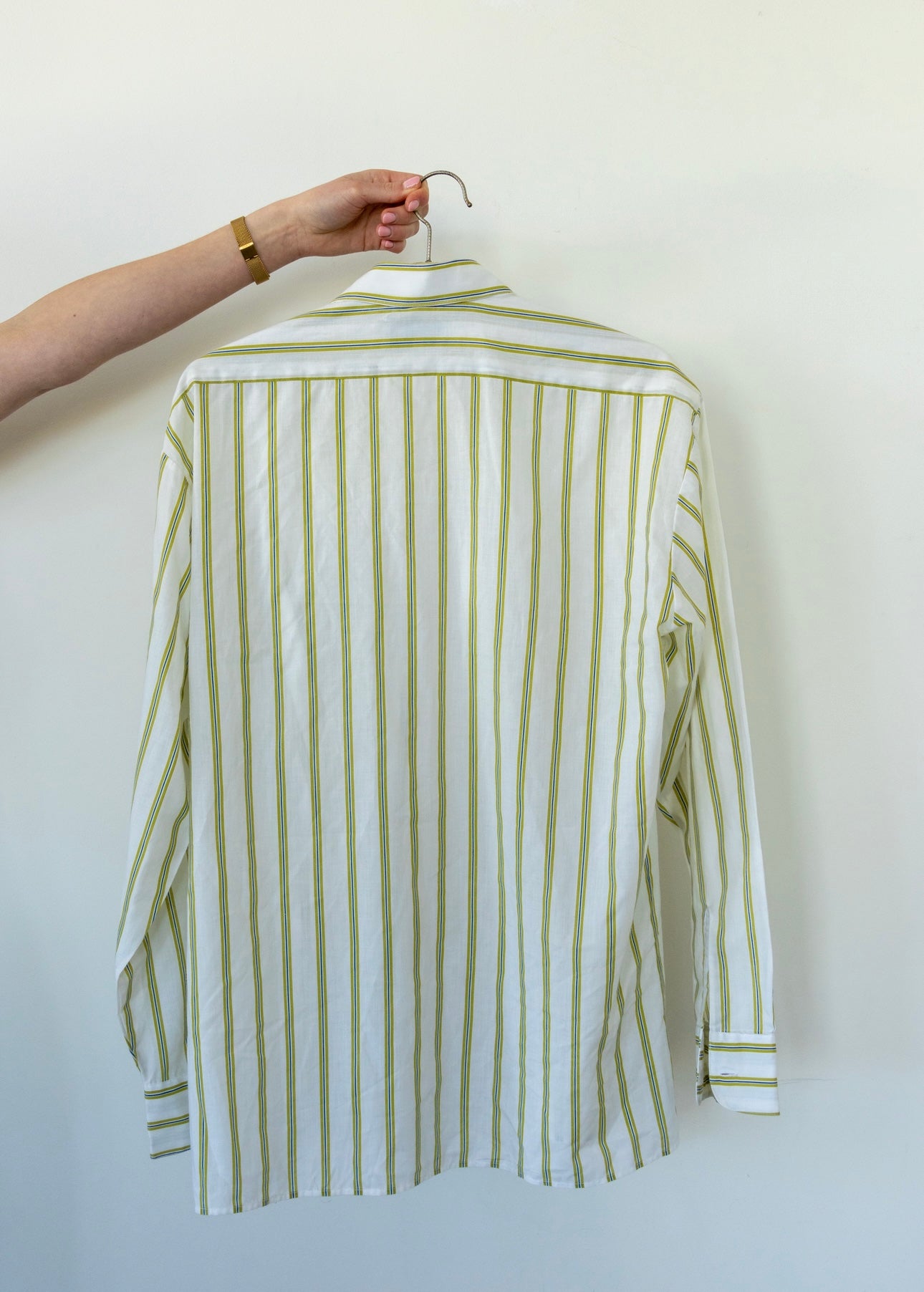 SHIRT - STRIPE LIME