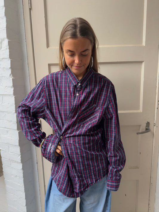 SHIRT - RED BLUE CHECK