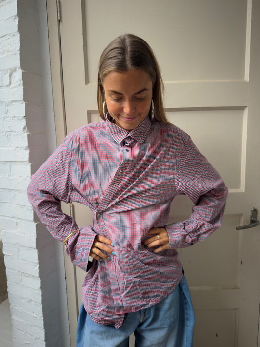 SHIRT - SMALL CHECK RED