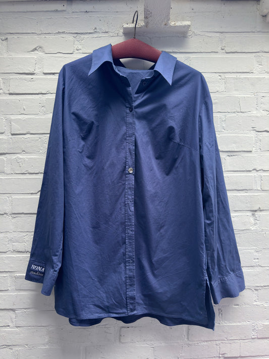 SHIRT - DARK BLUE CASUAL