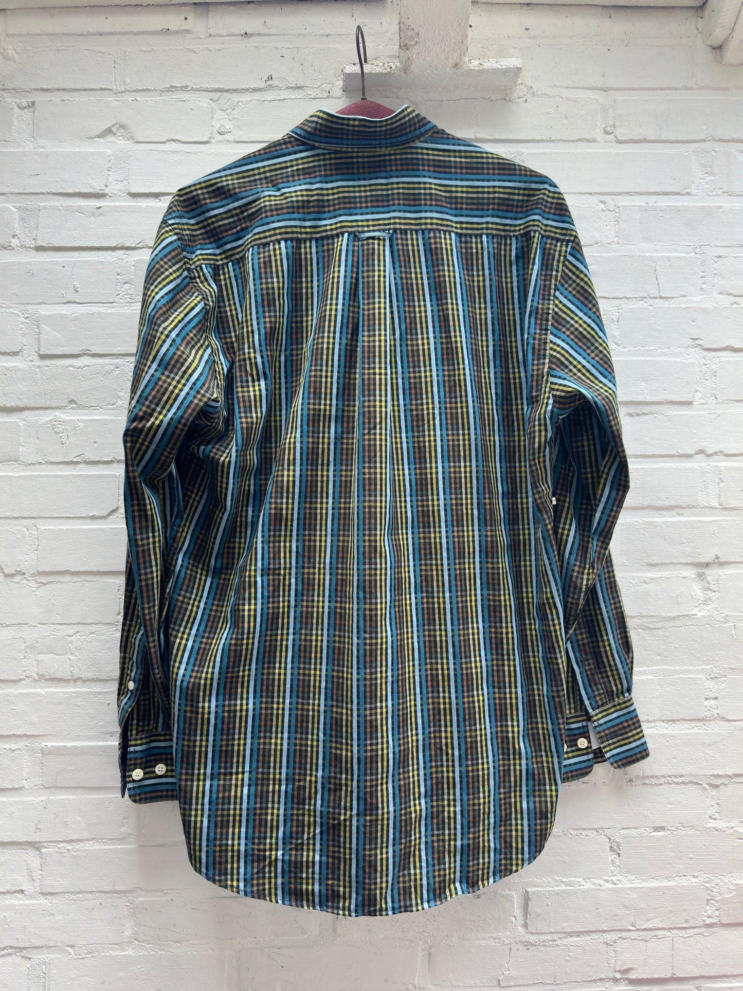 SHIRT - GREEN BLUE CHECK