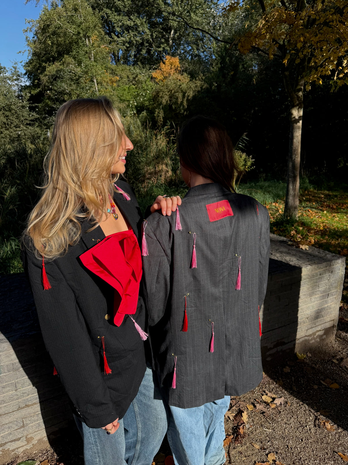 LIESKE X NONA BLAZER - GREY