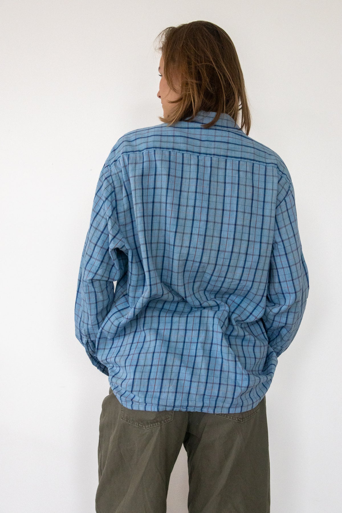 FLANNEL - turquoise check