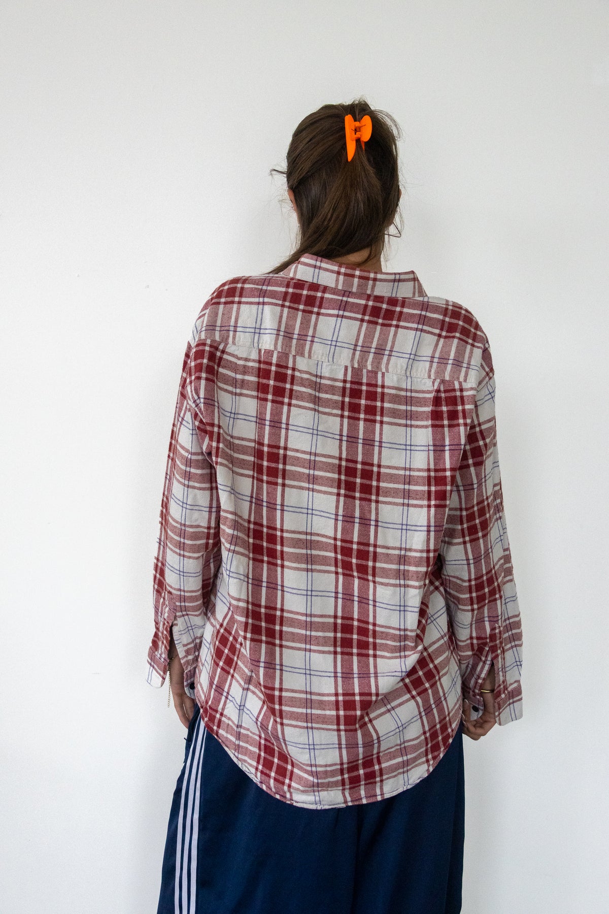FLANNEL - red white