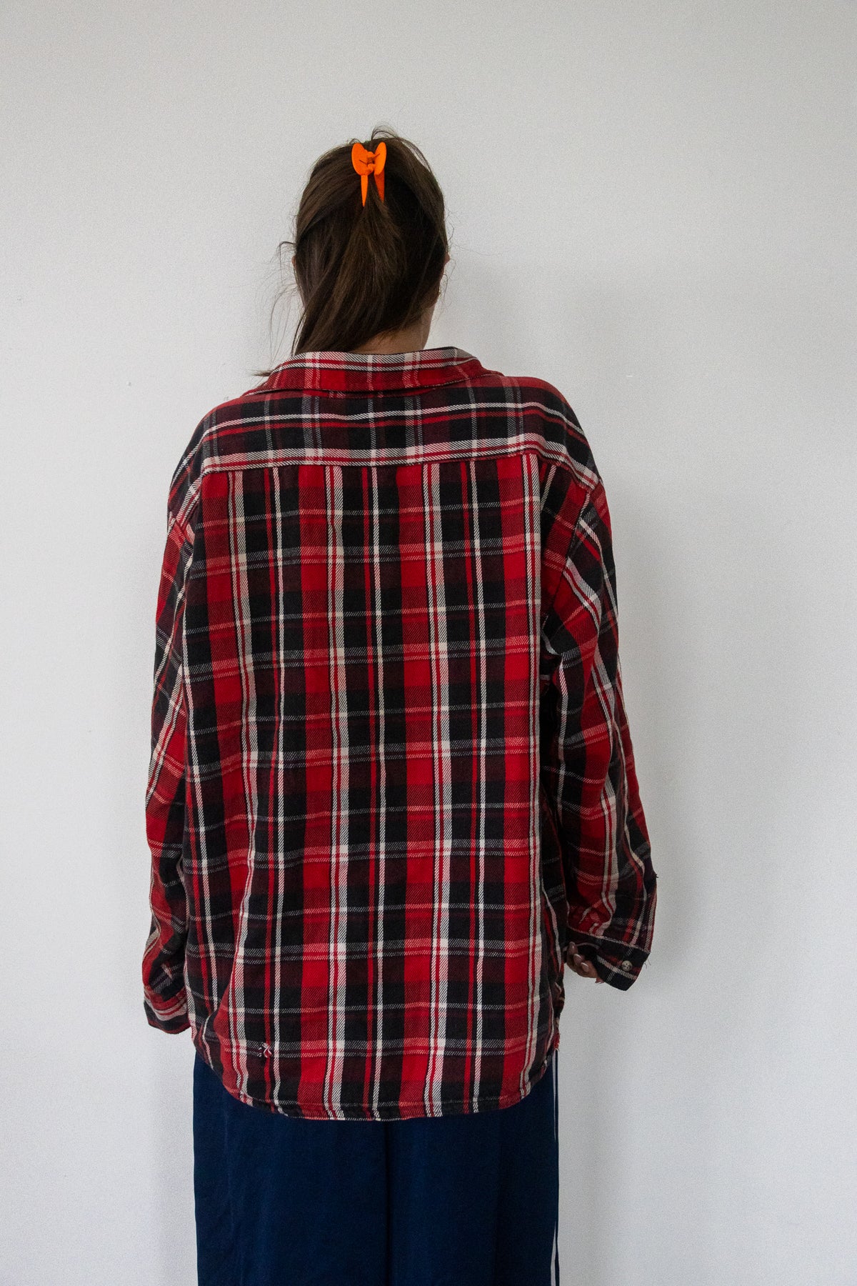 FLANNEL - red black white