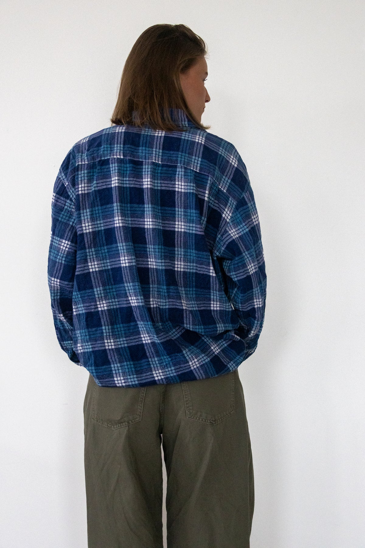 FLANNEL - light dark check