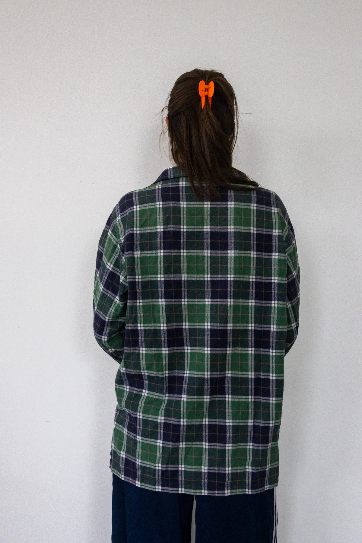 FLANNEL - plaid green