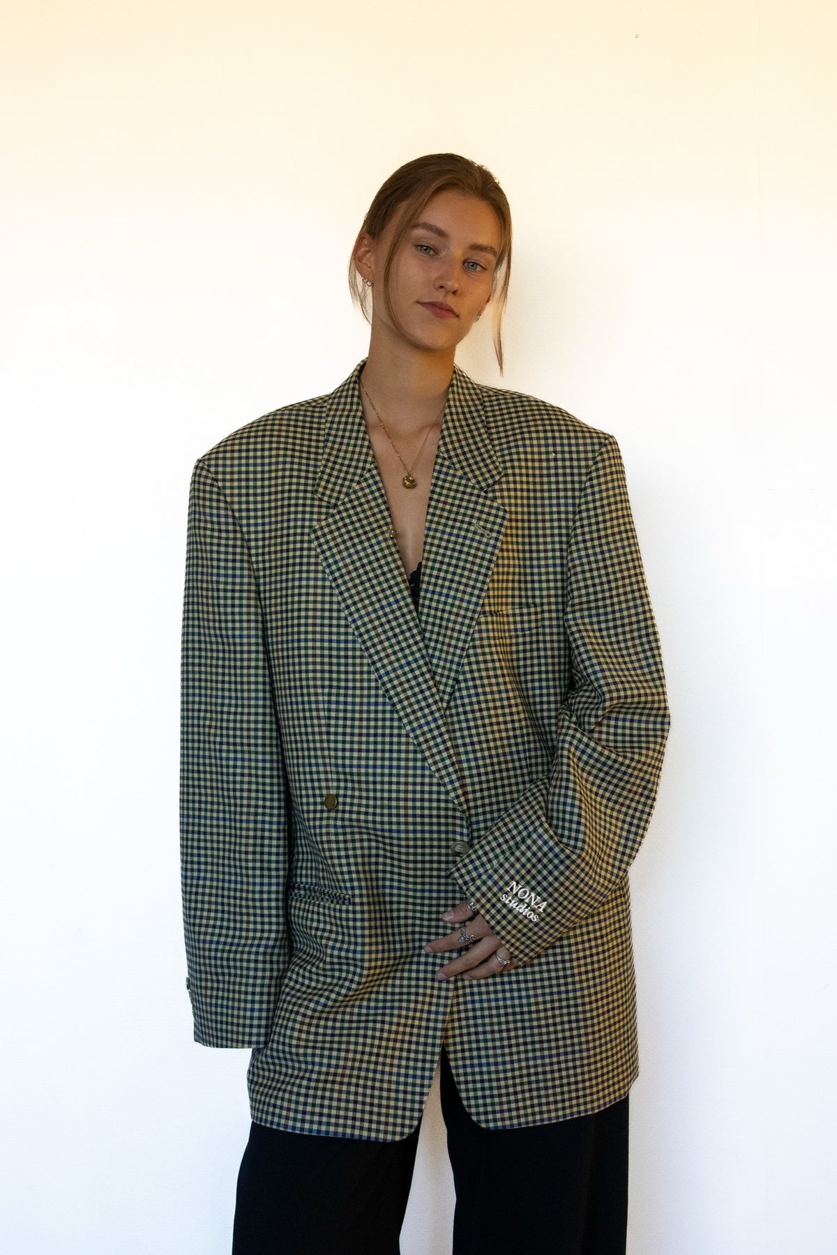 BLAZER - yellow check