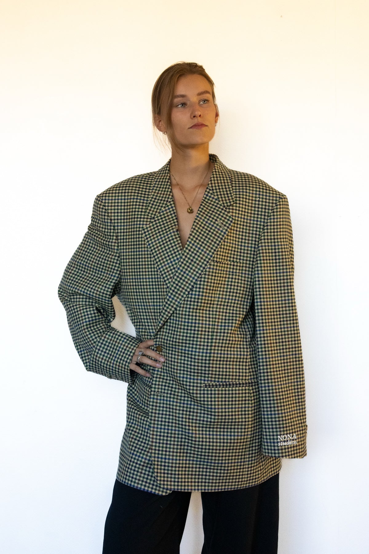 BLAZER - yellow check