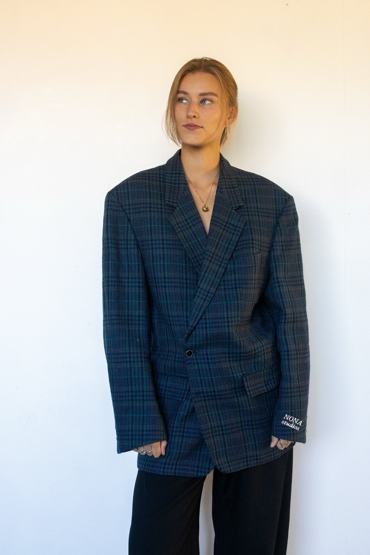 BLAZER - blue check