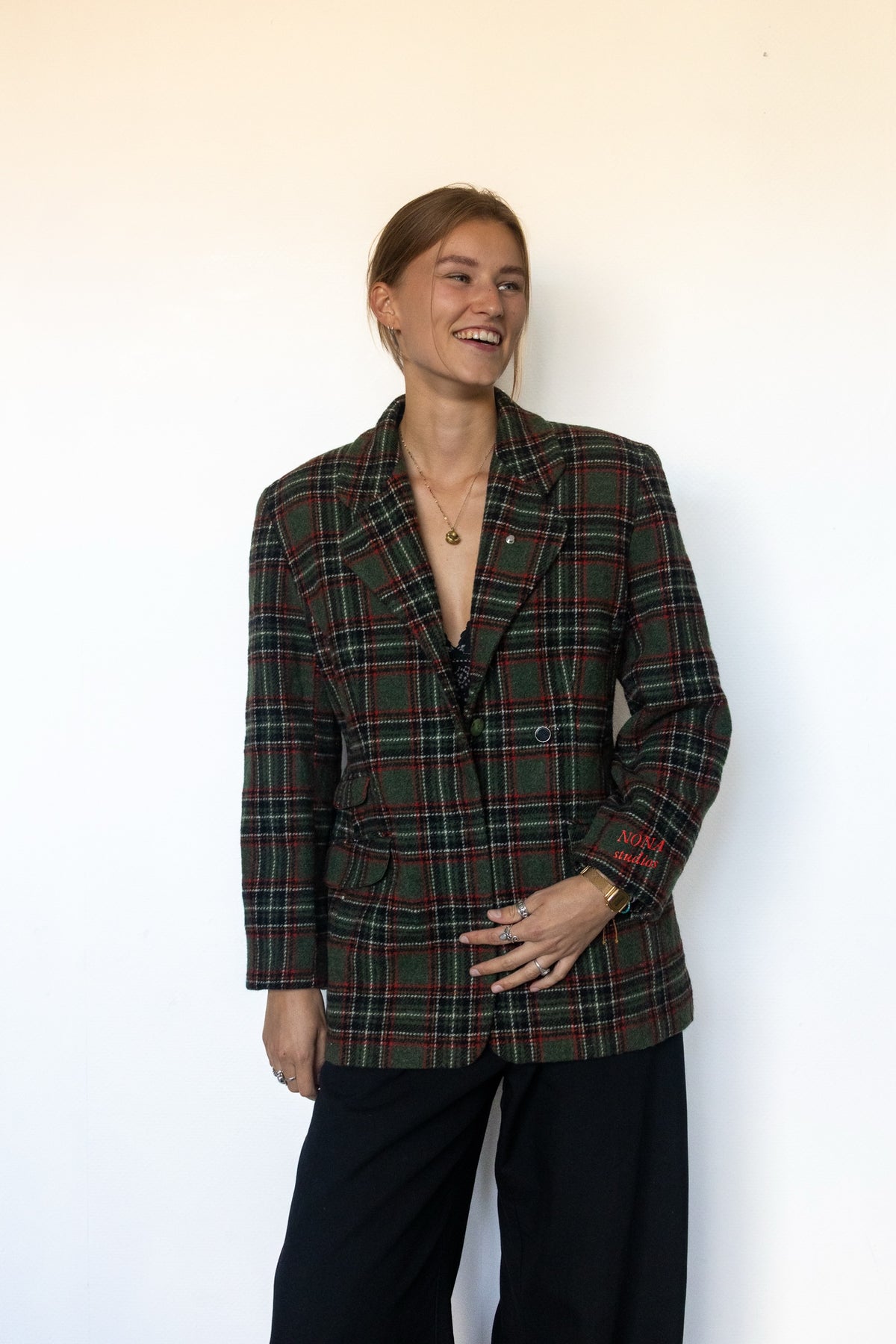BLAZER - green check
