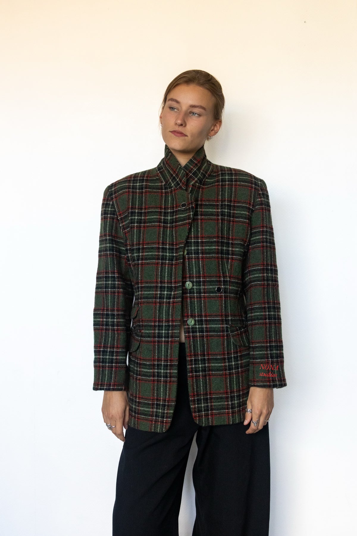 BLAZER - green check