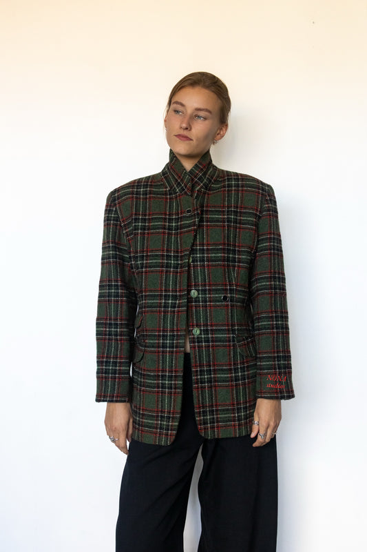 BLAZER - green check