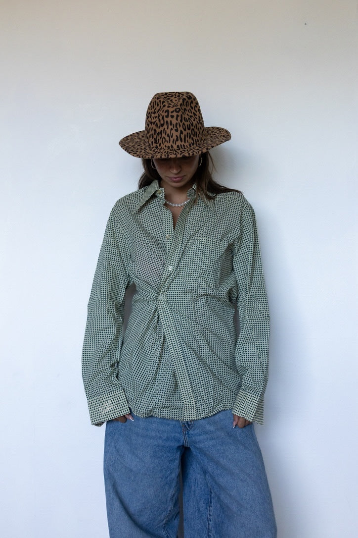 SHIRT - GREEN CHECK