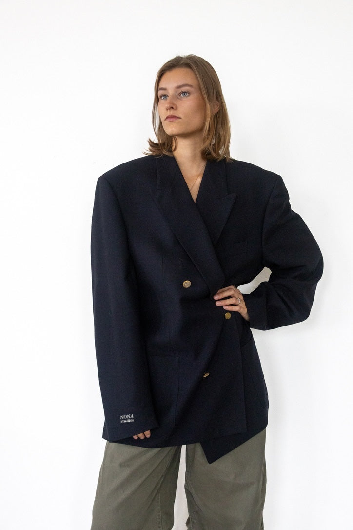 BLAZER - MARINE WHITE GOLD