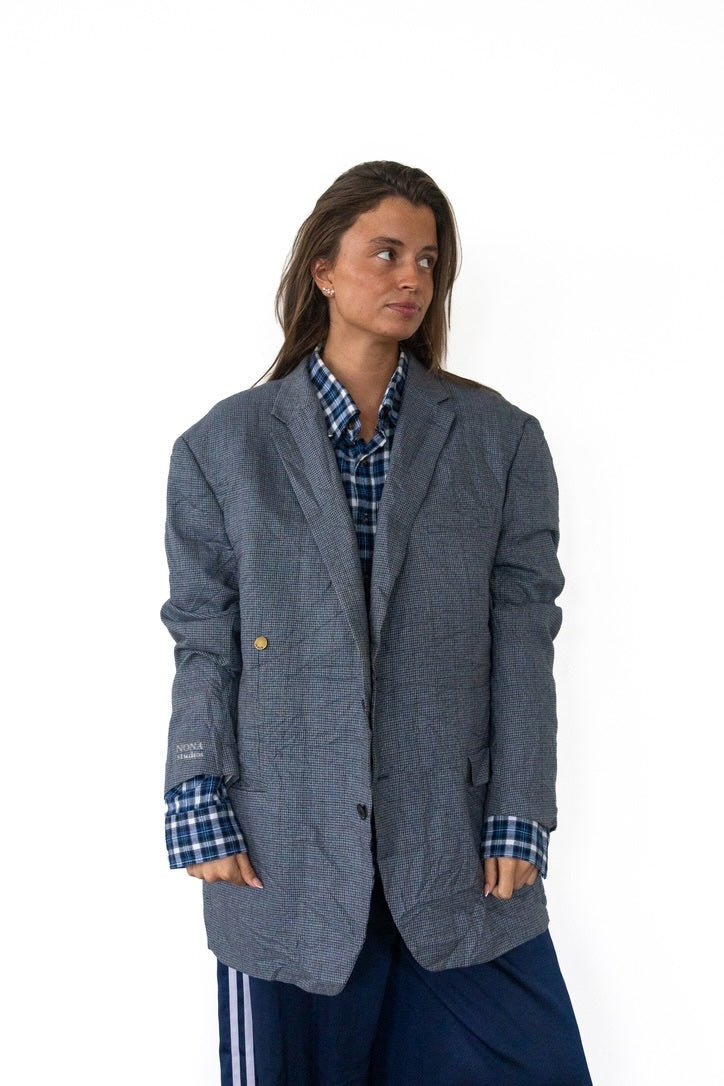 BLAZER - LIGHT BLUE CHECK