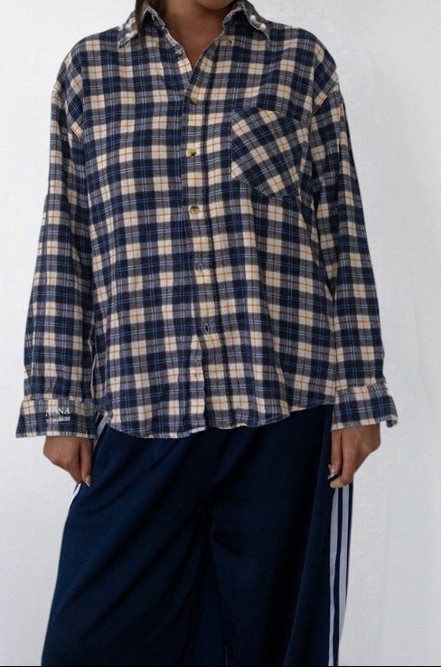 FLANNEL - dickies white