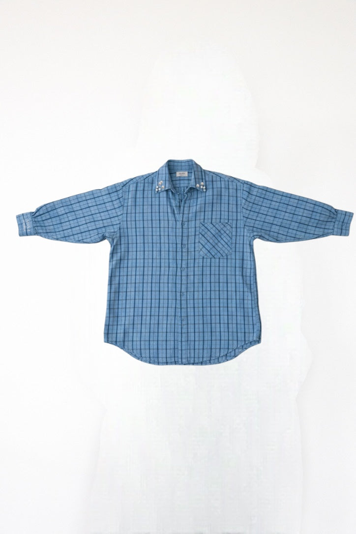 FLANNEL - turquoise check