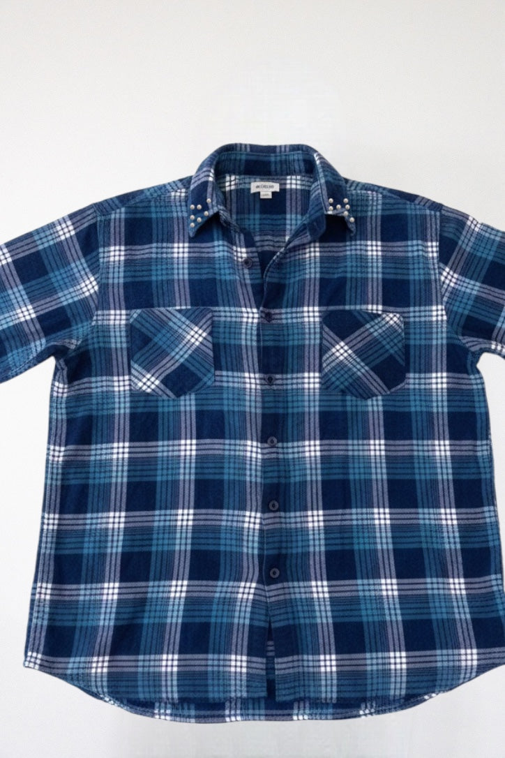 FLANNEL - light dark check
