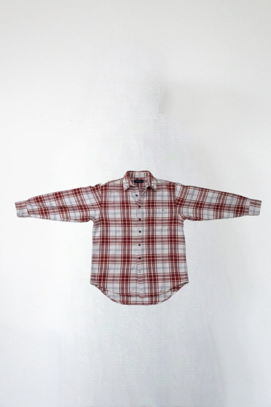 FLANNEL - red white