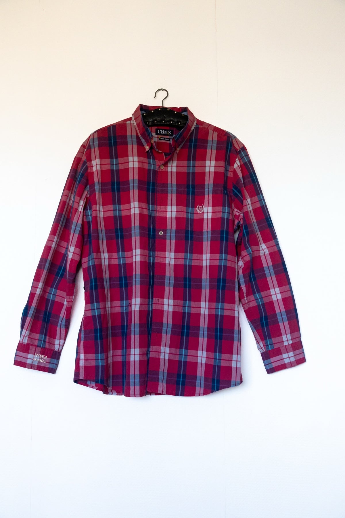 SHIRT - pink check