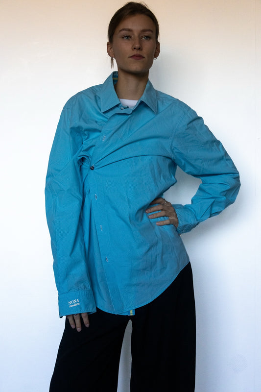 SHIRT - turquoise