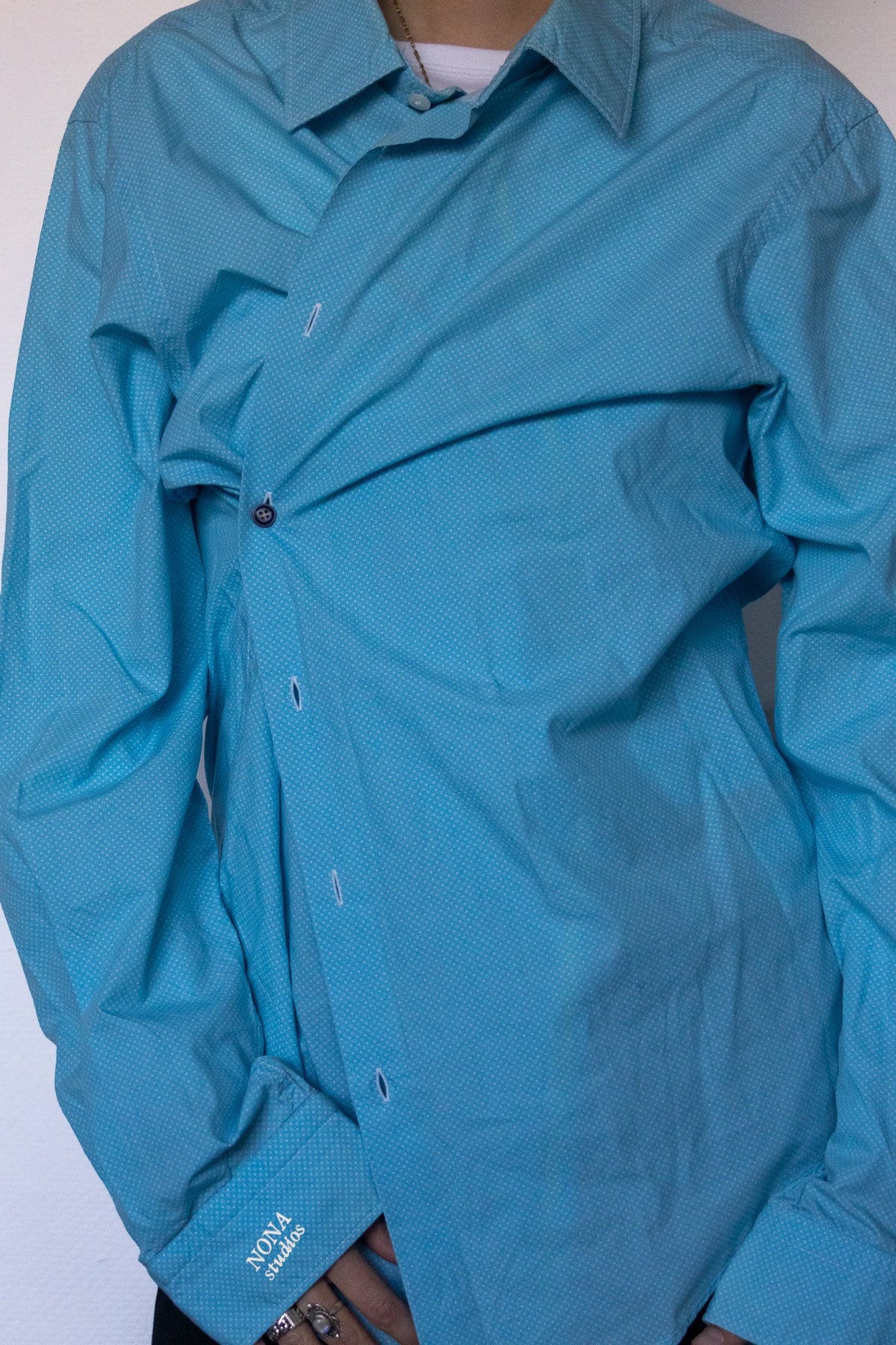SHIRT - turquoise