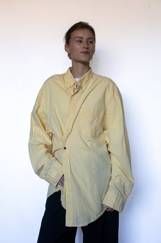 SHIRT - butter yellow