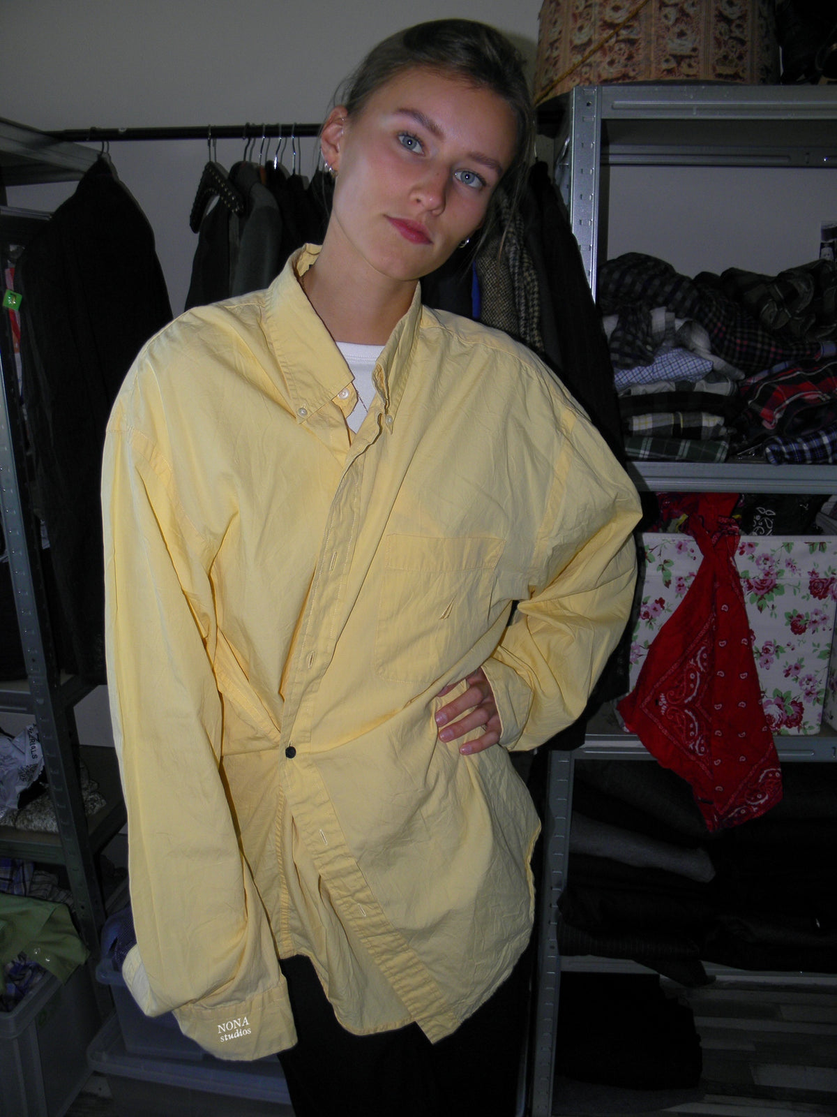 SHIRT - butter yellow