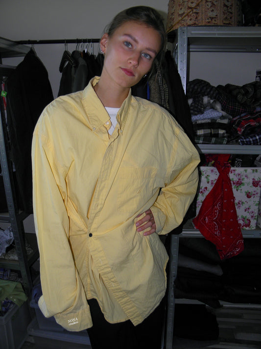 SHIRT - butter yellow