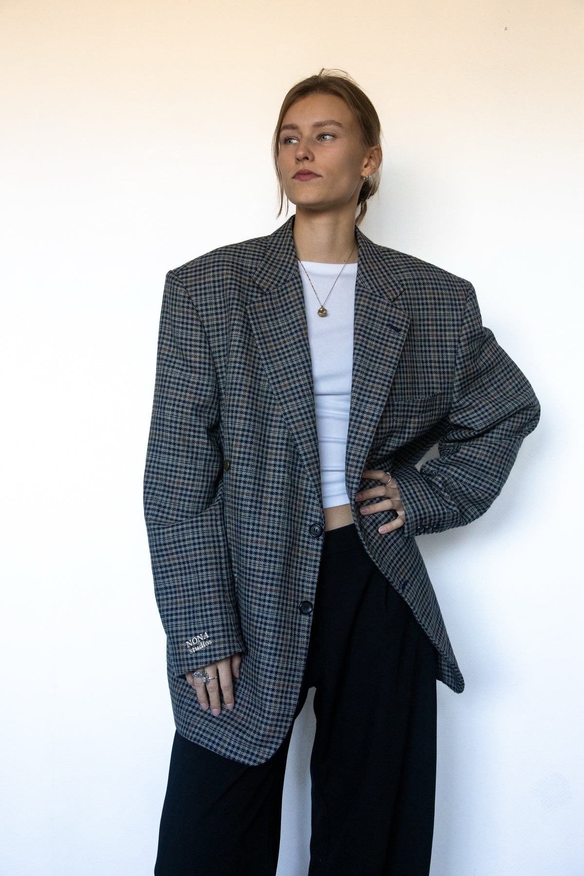 BLAZER - dark check