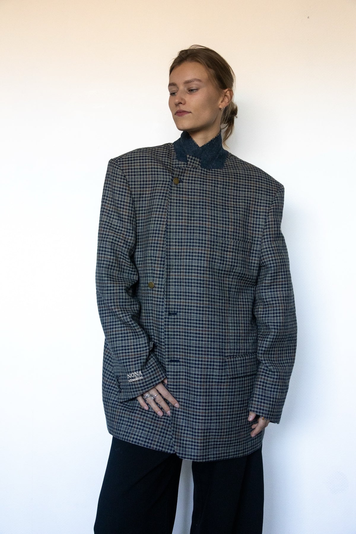 BLAZER - dark check
