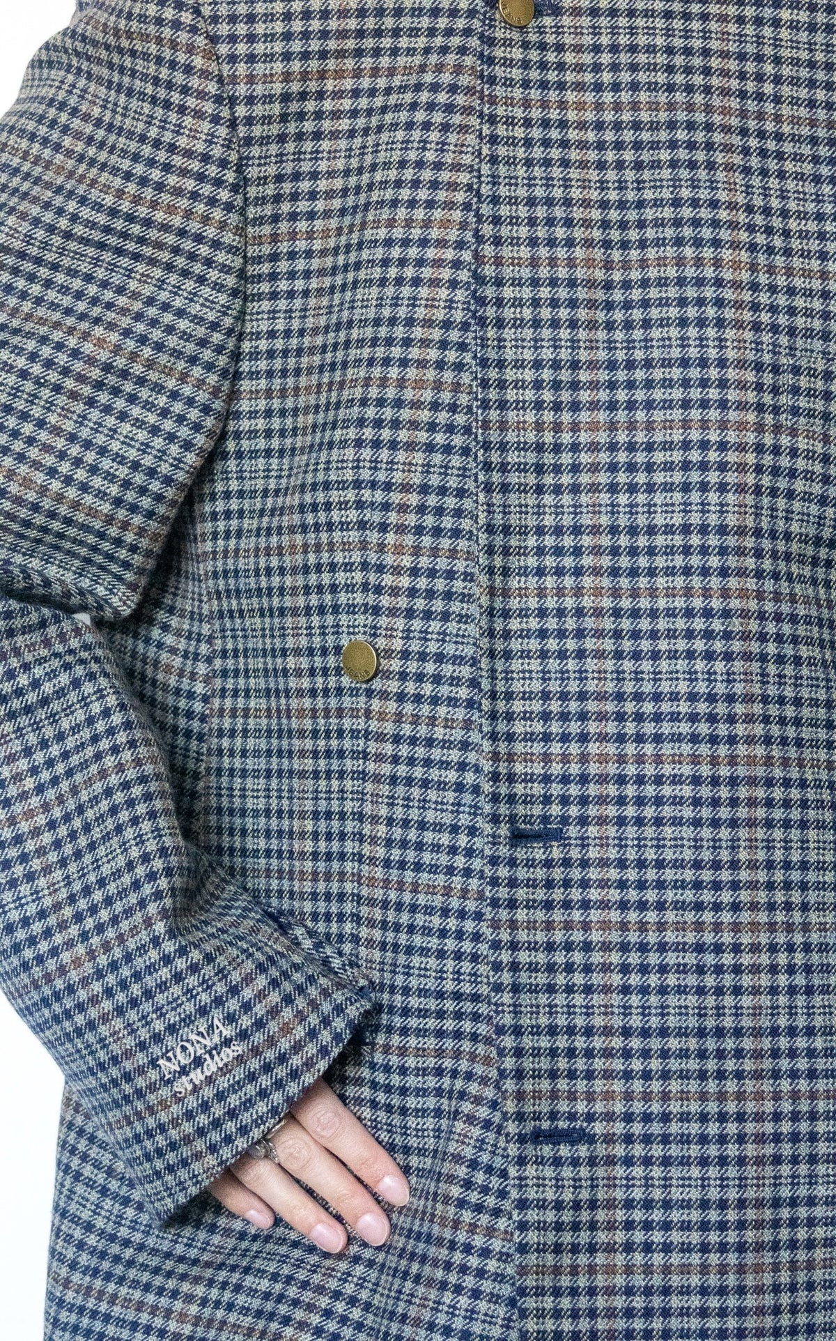 BLAZER - dark check