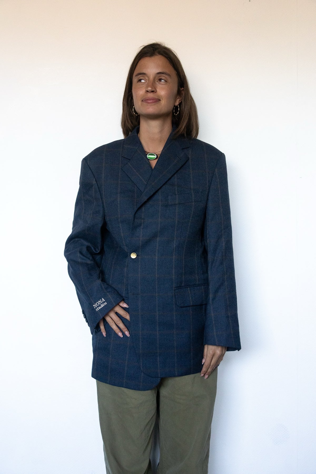 BLAZER - blue block