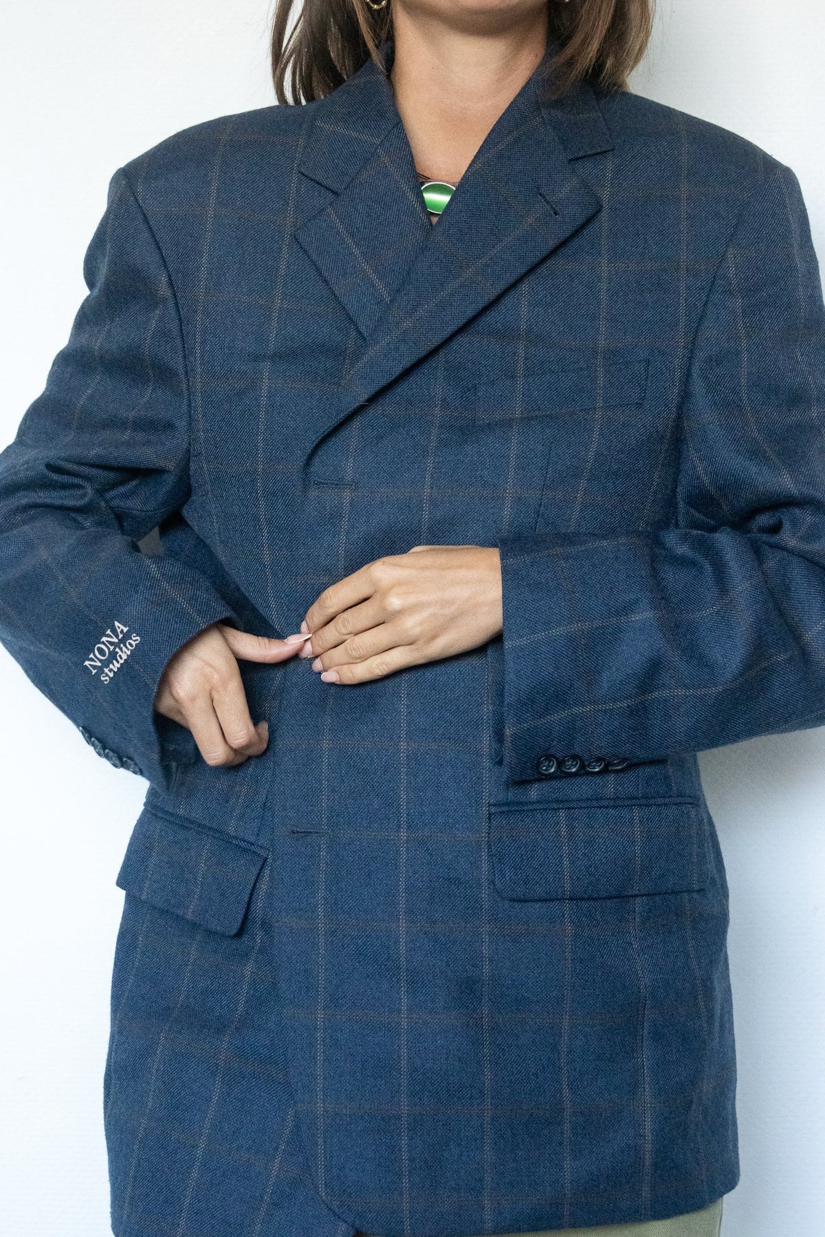 BLAZER - blue block